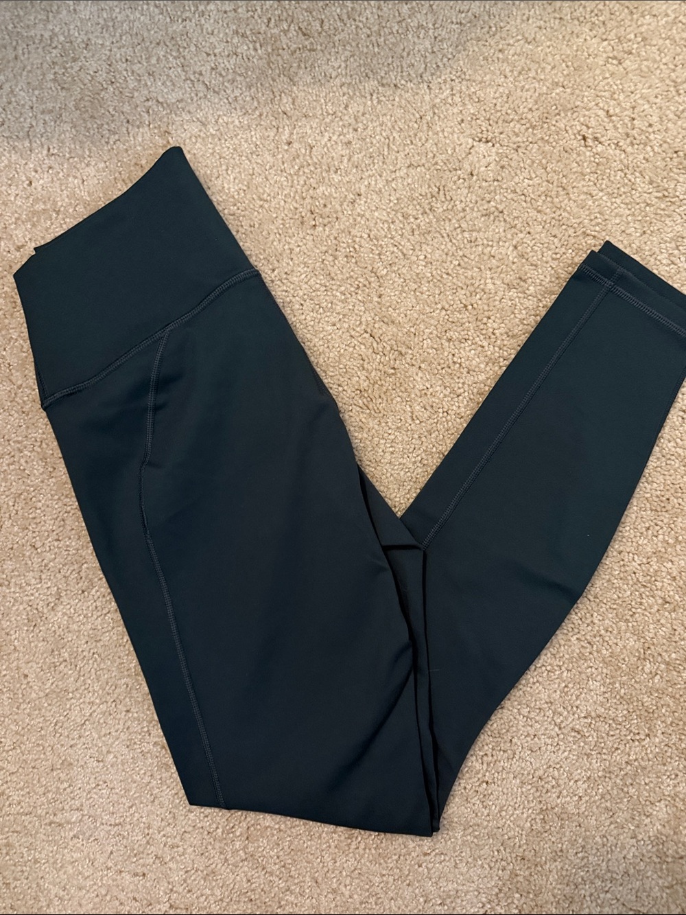 Fabletics Green High-Waist Performance Leggings